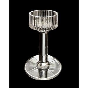 Vintage Royal Limited Crystal Pedestal Candle Holder‎ Czech Republic Excellent